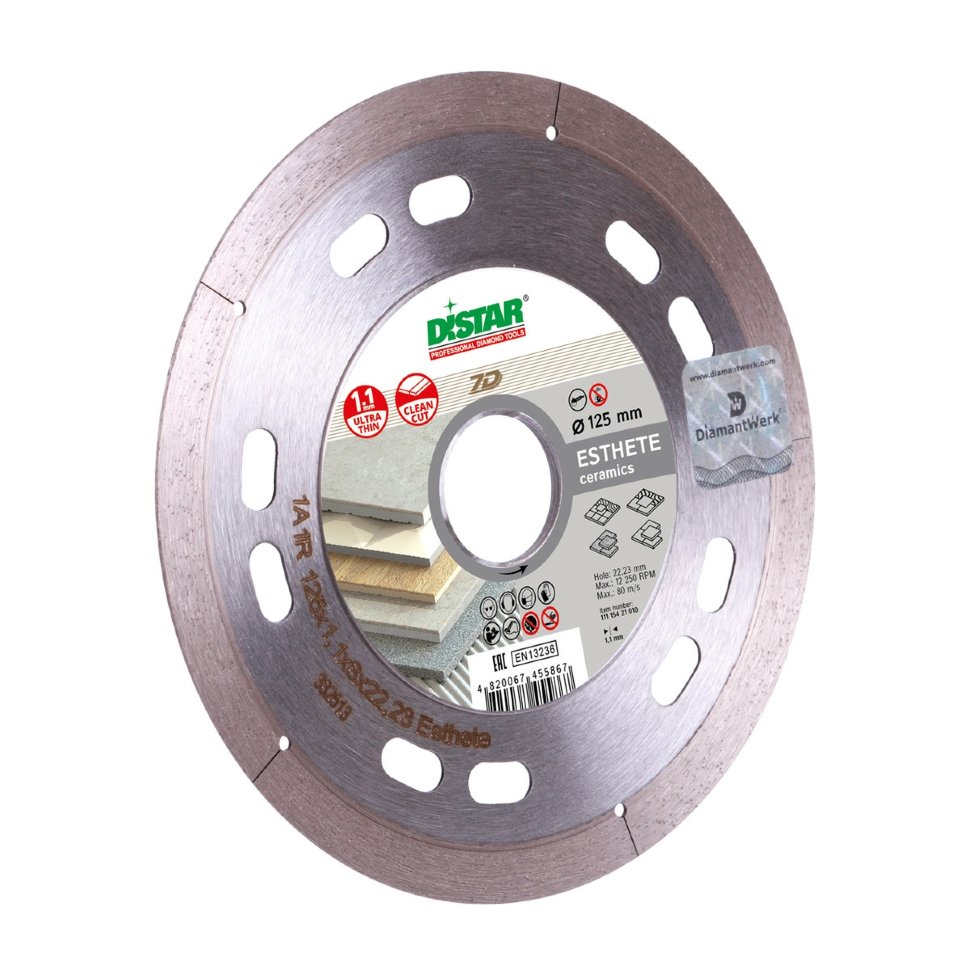 Алмазный отрезной диск Distar 125мм 7D esthete ceramics