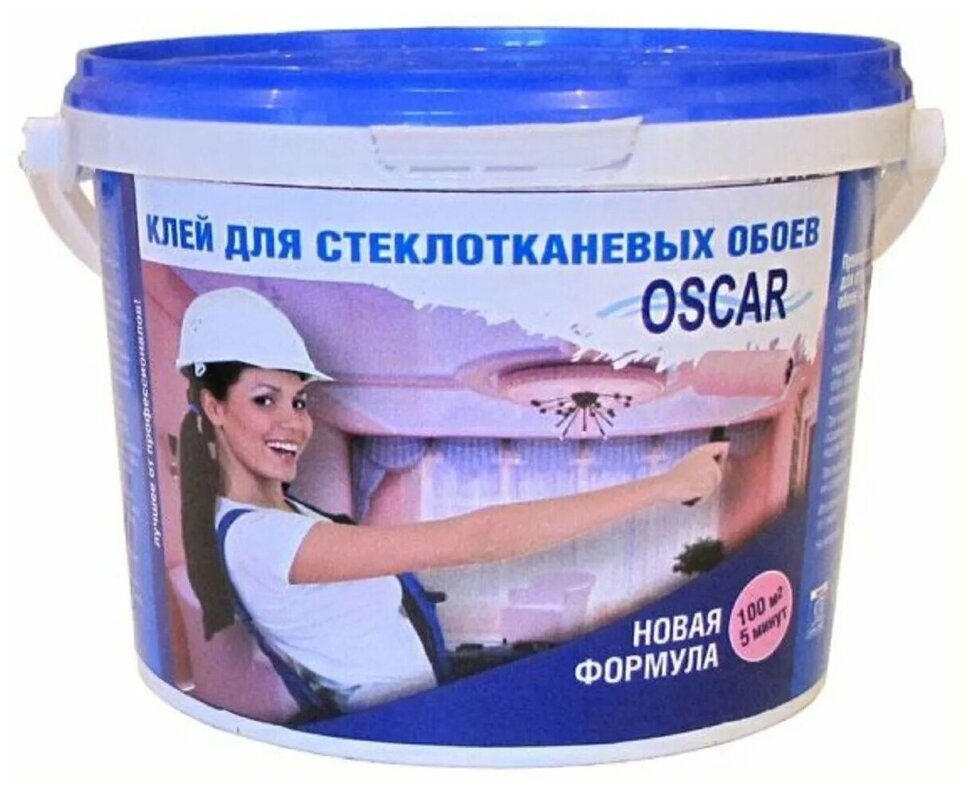 Клей для стеклообоев готовый "Oscar", ведро 10 кг